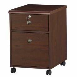 Best reviews of ❤️ Saint Birch 2-Drawer Modern Wood Mobile File Cabinet In Cherry 🌟