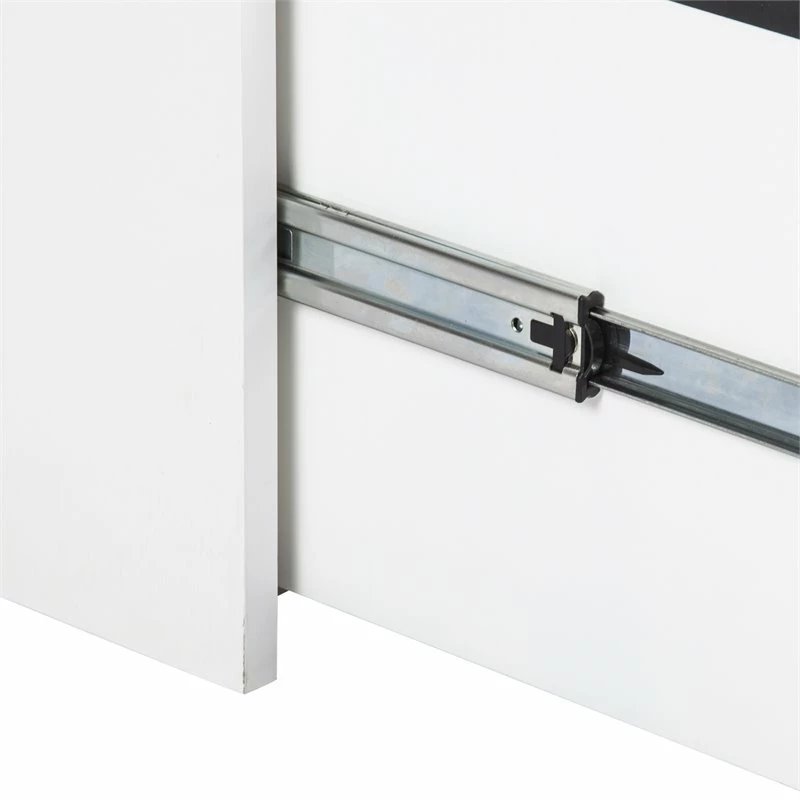 Promo 𧨠Saint Birch Miami 3-Drawer Modern Wood Lateral File Cabinet In White β 4 Promo 𧨠Saint Birch Miami 3-Drawer Modern Wood Lateral File Cabinet In White β - Image 4