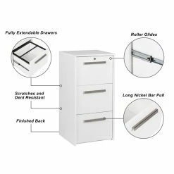 Promo 𧨠Saint Birch Miami 3-Drawer Modern Wood Lateral File Cabinet In White β 11 Promo 𧨠Saint Birch Miami 3-Drawer Modern Wood Lateral File Cabinet In White β -Mobile Sales Store 2551786 5 L
