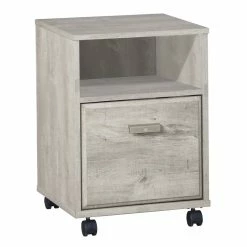 Best reviews of 💯 Saint Birch Elma Modern Wood Mobile File Cabinet With Casters In Washed Gray 👏