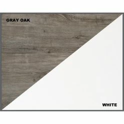 New 🌟 Saint Birch Finley 2-Drawer Modern Wood Lateral File Cabinet In White/Gray Oak 😉 -Mobile Sales Store 2551808 3 L