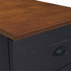 Coupon 🧨 Saint Birch Hawksbury Farmhouse Wood Mobile File Cabinet In Espresso 🎁 -Mobile Sales Store 2551821 5 L