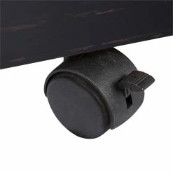 Coupon 🧨 Saint Birch Hawksbury Farmhouse Wood Mobile File Cabinet In Espresso 🎁 -Mobile Sales Store 2551821 6 L