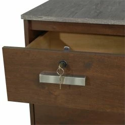 Brand new π Saint Birch Kenneth 2-Drawer Modern Wood Mobile File Cabinet In Cherry/Gray π 14 Brand new π Saint Birch Kenneth 2-Drawer Modern Wood Mobile File Cabinet In Cherry/Gray π -Mobile Sales Store 2551853 6 L