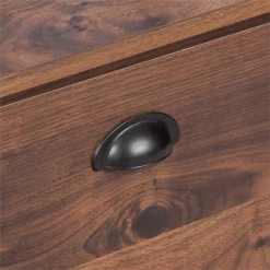 Flash Sale 😀 Saint Birch Bombay Modern Wood Mobile File Cabinet With Casters In Walnut 💯 -Mobile Sales Store 2551881 5 L