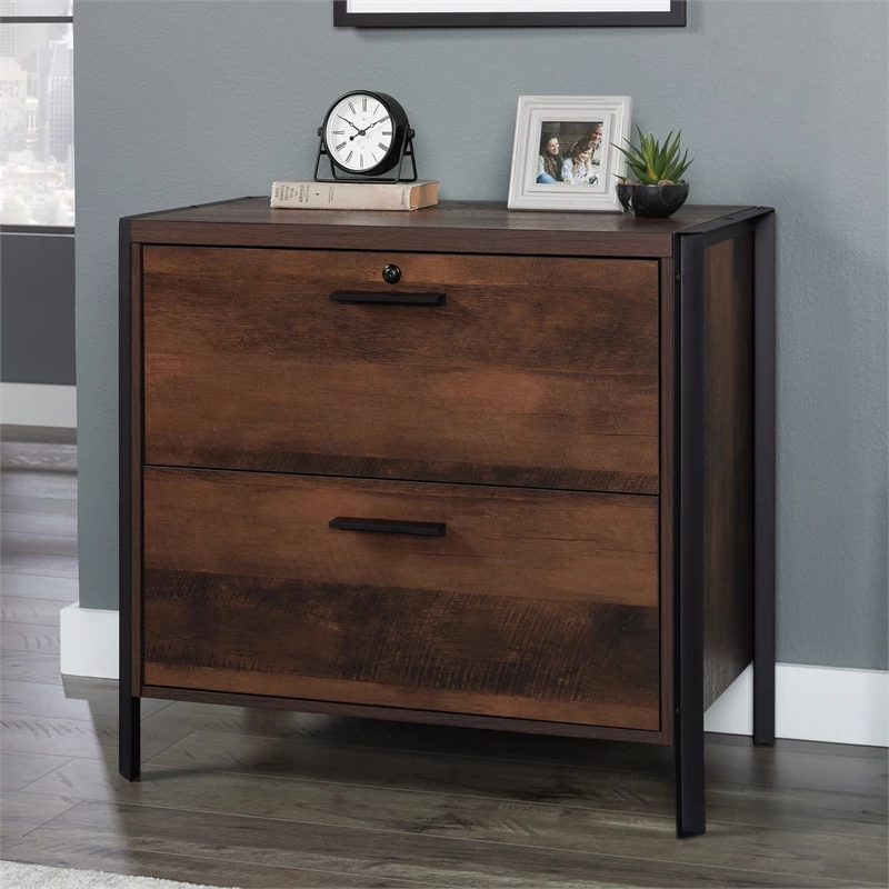 Brand new ✔️ Sauder Briarbrook Transitional Engineered Wood Lateral File In Oak ✨ 3 Brand new ✔️ Sauder Briarbrook Transitional Engineered Wood Lateral File In Oak ✨ - Image 3