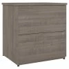 Buy 🌟 Bestar Logan 2-Drawer Engineered Wood Lateral File Cabinet In Silver Maple ❤️