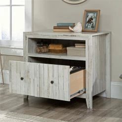 Budget 🥰 UrbanPro Engineered Wood Lateral File Cabinet In White Plank ❤️ -Mobile Sales Store 2576014 5 L