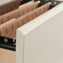 New 💯 UrbanPro Engineered Wood Lateral File Cabinet In Glacier Oak 😉 -Mobile Sales Store 2576021 9 L