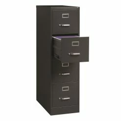 Hot Sale 🧨 UrbanPro 26.5" Deep 4Drawer Letter Width Metal Vertical File Cabinet In Charcoal 🧨 -Mobile Sales Store 2580329 3 L