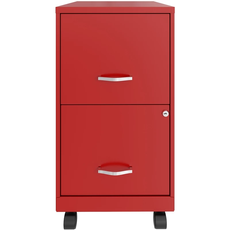 Flash Sale π₯ UrbanPro 18" 2 Drawer Metal Mobile Smart Vertical File Cabinet In Red β 1 Flash Sale π₯ UrbanPro 18" 2 Drawer Metal Mobile Smart Vertical File Cabinet In Red β