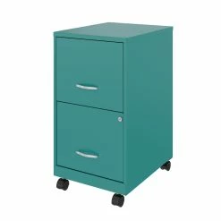 Cheap β UrbanPro 18" 2 Drawer Metal Mobile Smart Vertical File Cabinet Turquoise π 7 Cheap β UrbanPro 18" 2 Drawer Metal Mobile Smart Vertical File Cabinet Turquoise π -Mobile Sales Store 2580349 2 L