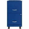 Best Pirce ⭐ UrbanPro 18" 2 Drawer Metal Mobile Smart Vertical File Cabinet In Blue 💯
