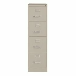 Brand new 💯 UrbanPro 22" Deep 4 Drawer Letter Width Vertical File Cabinet In Light Gray ⌛