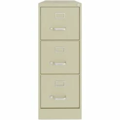 Top 10 🛒 UrbanPro 22" 3Drawer Letter Width Vertical Metal File Cabinet In Putty/Beige ✔️ -Mobile Sales Store 2580357 2 L
