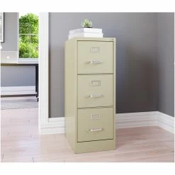 Top 10 🛒 UrbanPro 22" 3Drawer Letter Width Vertical Metal File Cabinet In Putty/Beige ✔️ -Mobile Sales Store 2580357 7 L