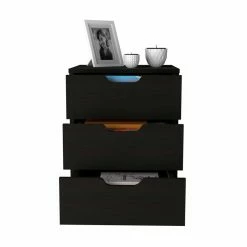 Best reviews of ✔️ Atlin Designs 3-Drawer Modern Wood Mobile Filing Cabinet In Black 😀 -Mobile Sales Store 2593366 2 L