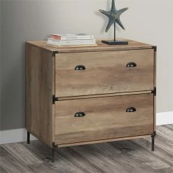 Deals 🎁 AGHDeco Orman 2-Drawer Particle Board/Wood Lateral Filing Cabinet In Oak 🔔