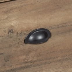 Deals 🎁 AGHDeco Orman 2-Drawer Particle Board/Wood Lateral Filing Cabinet In Oak 🔔 -Mobile Sales Store 2595917 5 L