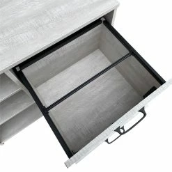 Buy ✔️ AGHDeco Oliwia 2-Drawer Particle Board/Wood Lateral Filing Cabinet In Gray ✔️ -Mobile Sales Store 2595919 5 L