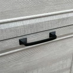 Buy ✔️ AGHDeco Oliwia 2-Drawer Particle Board/Wood Lateral Filing Cabinet In Gray ✔️ -Mobile Sales Store 2595919 8 L