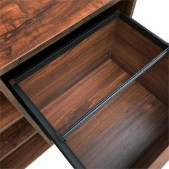 Brand new 🛒 AGHDeco Oliwia 2-Drawer Wood Lateral Filing Cabinet In Walnut ✔️ -Mobile Sales Store 2595920 5 L