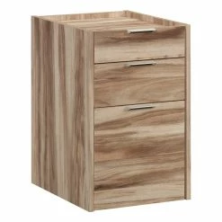 Top 10 😍 Sauder Bergen Circle Engineered Wood 3-Drawer Mobile Pedestal In Kiln Acacia 💯