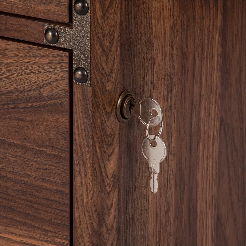 Buy π Saint Birch Logan Mobile Wood Filing Cabinet With 3 Drawer In Walnut β€οΈ 4 Buy π Saint Birch Logan Mobile Wood Filing Cabinet With 3 Drawer In Walnut β€οΈ - Image 4