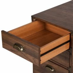 Buy π Saint Birch Logan Mobile Wood Filing Cabinet With 3 Drawer In Walnut β€οΈ 12 Buy π Saint Birch Logan Mobile Wood Filing Cabinet With 3 Drawer In Walnut β€οΈ -Mobile Sales Store 2599529 6 L