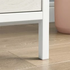 Best Sale ❤️ Sauder Boulevard Cafe Engineered Wood And Metal Lateral File In White 💯 -Mobile Sales Store 2623122 6 L