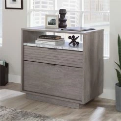 Deals 🔔 Sauder East Rock Engineered Wood Lateral File In Ashen Oak Finish ❤️ -Mobile Sales Store 2635752 4 L