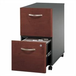 Best reviews of 🎉 BBF Series C 2 Drawer Mobile File Cabinet In Hansen Cherry - Engineered Wood ⌛ -Mobile Sales Store 3644 3 L
