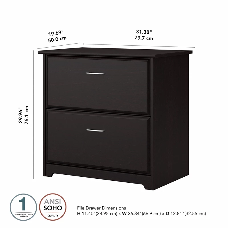 Best reviews of β Bush Cabot 2 Drawer Lateral File Cabinet In Espresso Oak - Engineered Wood π₯ 6 Best reviews of β Bush Cabot 2 Drawer Lateral File Cabinet In Espresso Oak - Engineered Wood π₯ - Image 6