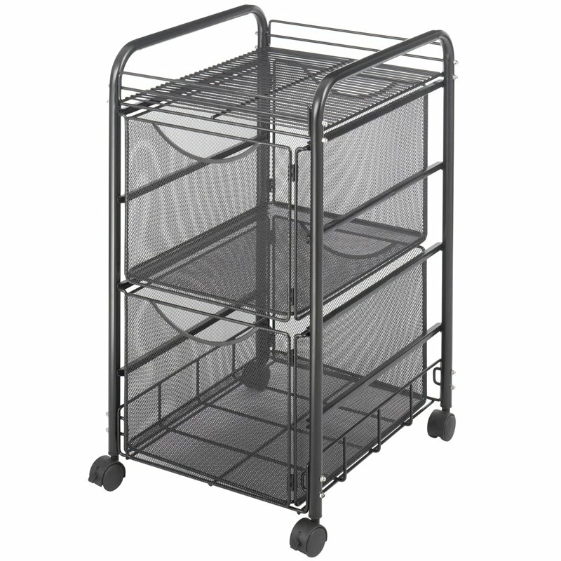 Discount π Safco Onyx Mesh File Cart With 2 File Drawers π 1 Discount π Safco Onyx Mesh File Cart With 2 File Drawers π