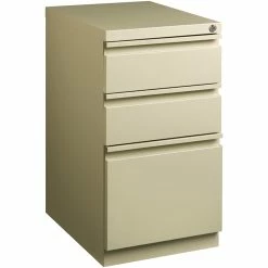 Cheap 👍 Hirsh Industries LLC Hirsh 20-inch Deep Metal Mobile Pedestal File 3-Drawer Box/Box/File. Putty/Beige ✔️ -Mobile Sales Store 436156 5 L