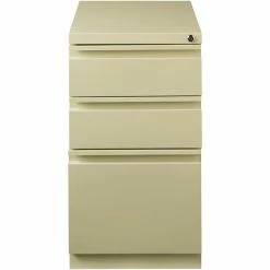 Cheap 👍 Hirsh Industries LLC Hirsh 20-inch Deep Metal Mobile Pedestal File 3-Drawer Box/Box/File. Putty/Beige ✔️ -Mobile Sales Store 436156 6 L