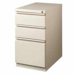 Cheap 👍 Hirsh Industries LLC Hirsh 20-inch Deep Metal Mobile Pedestal File 3-Drawer Box/Box/File. Putty/Beige ✔️