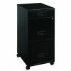 Brand new ❤️ Hirsh Industries LLC Hirsh 18" Deep 3 Drawer Mobile Metal File Cabinet With Pencil Drawer Black 🎁