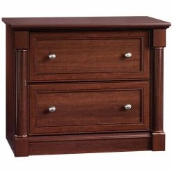 Wholesale 🔔 Sauder Palladia Contemporary Wood 2-Drawer Lateral File Cabinet In Select Cherry ⌛