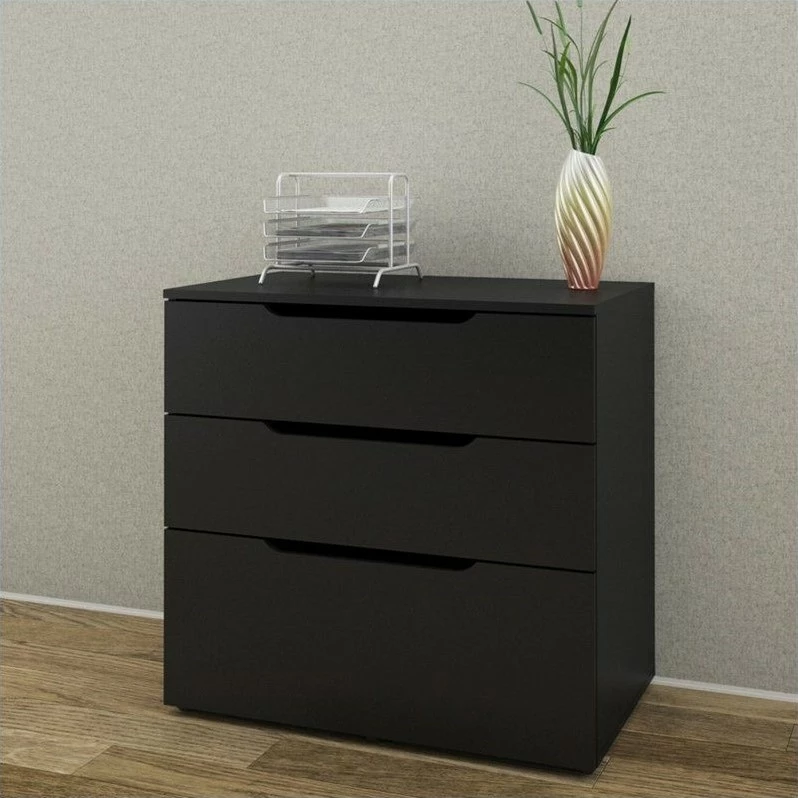 Discount π Nexera Next 3 Drawer Filing Cabinet In Black π 6 Discount π Nexera Next 3 Drawer Filing Cabinet In Black π - Image 6