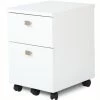 Cheap 😀 South Shore Interface 2-Drawer Mobile File Cabinet In Pure White 😀