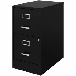 Discount 🥰 Hirsh Industries LLC Hirsh 22" Deep 2 Drawer Metal File Cabinet With Ball Bearing Slides Black 🧨 -Mobile Sales Store 556078 3 L