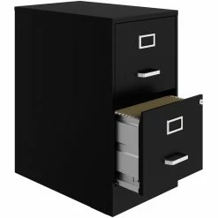 Discount π₯° Hirsh Industries LLC Hirsh 22" Deep 2 Drawer Metal File Cabinet With Ball Bearing Slides Black π§¨