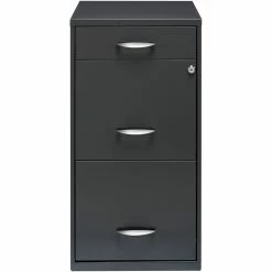 Coupon ⌛ Hirsh Industries LLC Space Solutions Contemporary 3 Drawer Metal File Cabinet In Gray 🥰 -Mobile Sales Store 556106 8 L