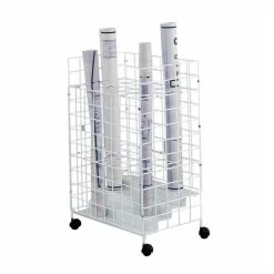 Outlet 👏 Safco 31.75"H Tried Wire Roll File With 24 Compartments 🔔